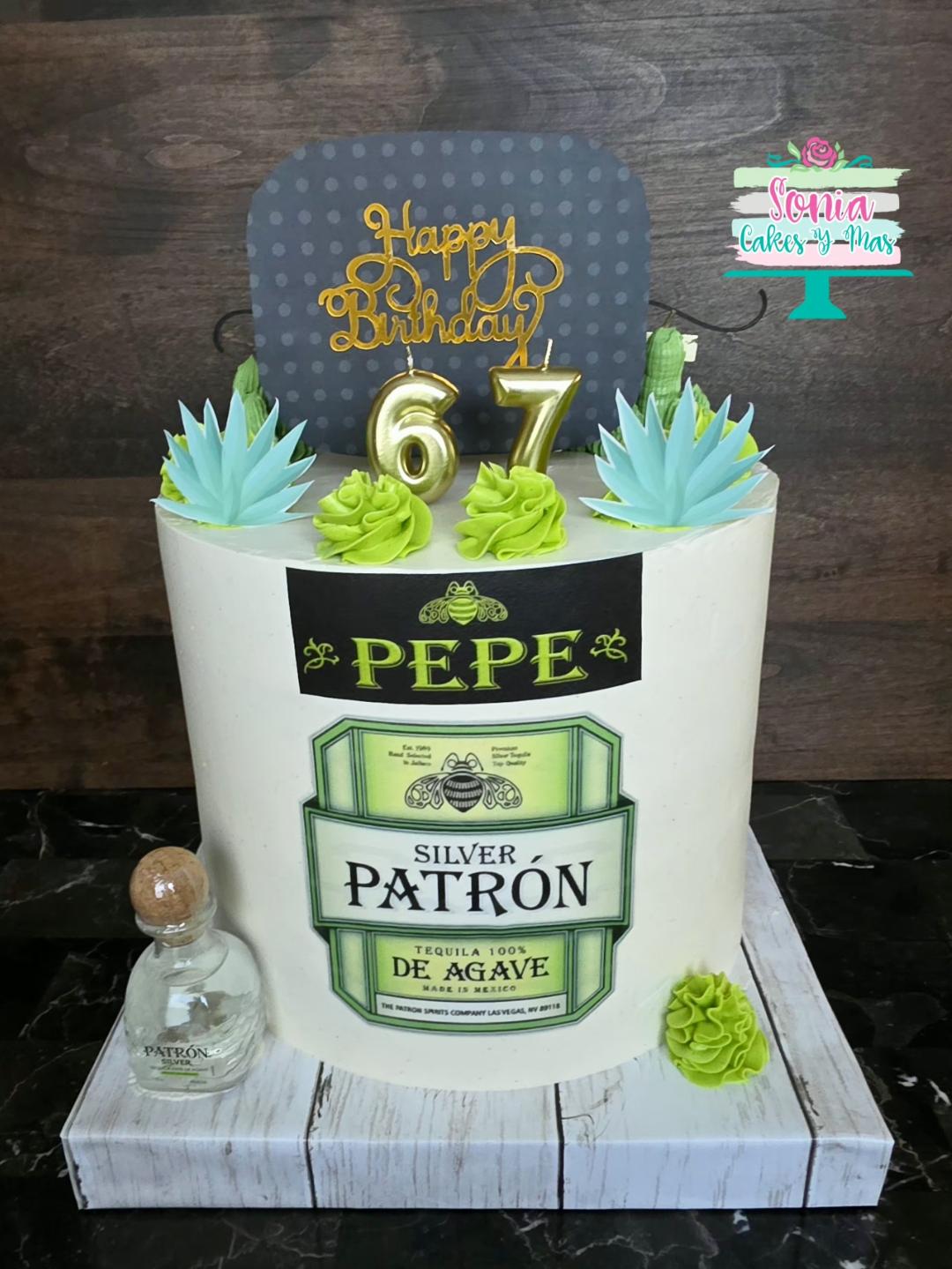 sonia cakes y mas pep patron cake
